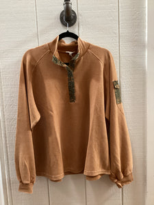 RIB TERRY PULLOVER