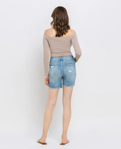 Loretta High Rise Midi Shorts