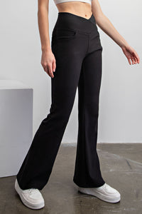 V Waist Flared Pant