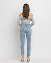 Load image into Gallery viewer, Shirley Super High Rise Slim Cropped Straight Jeans