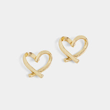 Load image into Gallery viewer, Heart Stud Earrings