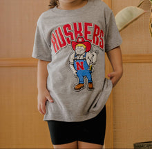 Load image into Gallery viewer, Children's Herbie Husker Gray Tee