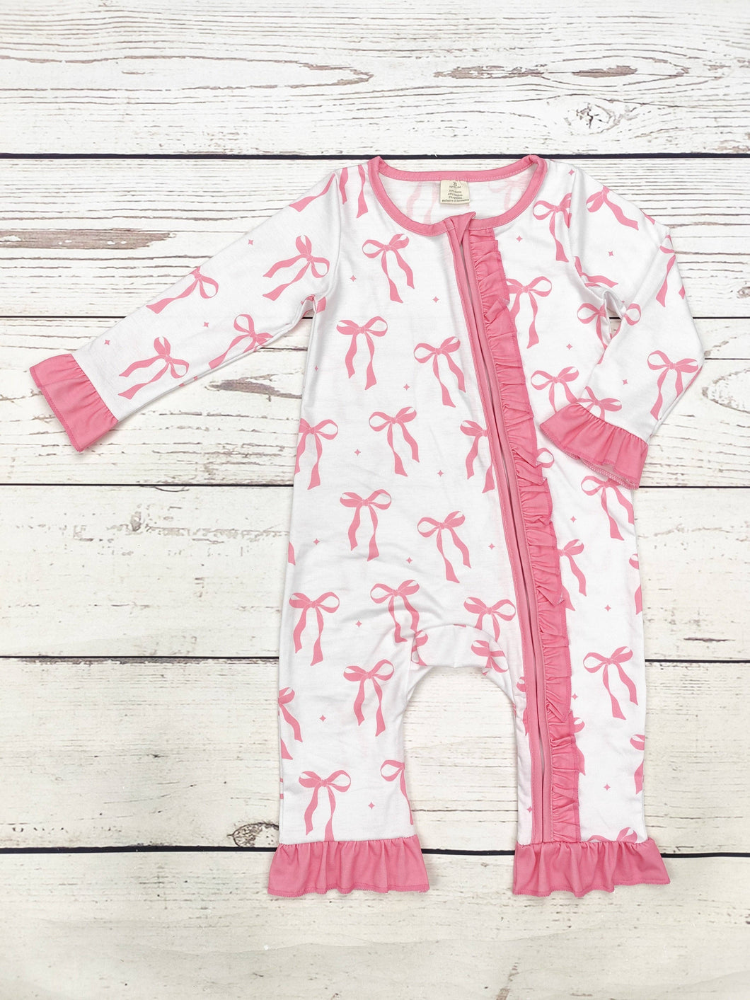 Baby Girl Bow Sleeper