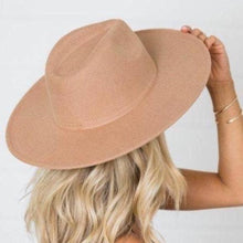 Load image into Gallery viewer, Rancher Felt Hat - Quality Women&#39;s Wide Brim Hats