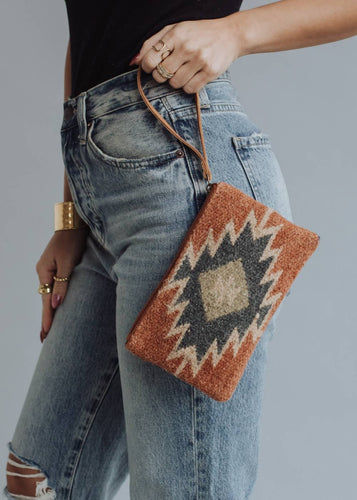 Aztec Wristlet