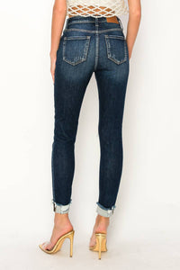 HIGH RISE SKINNY JEANS