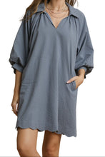 Load image into Gallery viewer, Split V-neck Dress