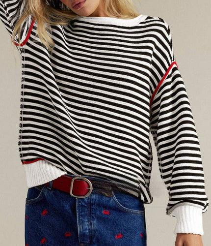 Striped Crewneck Sweater