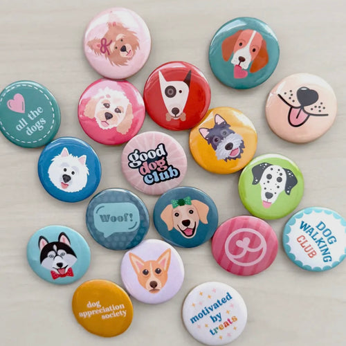Dog Lover Button