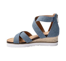 Load image into Gallery viewer, Corkys Footwear Double Dutch Women&#39;s Wedge Sandals -