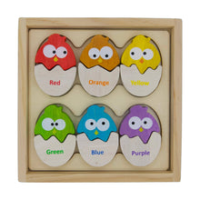 Load image into Gallery viewer, Color &#39;N Eggs - Bilingual Matching Puzzle
