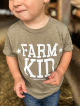 Load image into Gallery viewer, Western &#39;Farm Kid&#39; Toddler/Youth Graphic Tees
