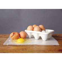 Load image into Gallery viewer, 6-1/2&quot;L Ceramic Egg Holder